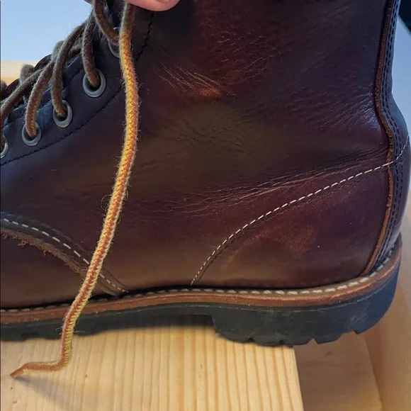 Red Wing roughneck Moc toe boot - Picture 9 of 10